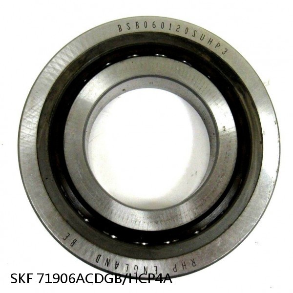 71906ACDGB/HCP4A SKF Super Precision,Super Precision Bearings,Super Precision Angular Contact,71900 Series,25 Degree Contact Angle #1 image