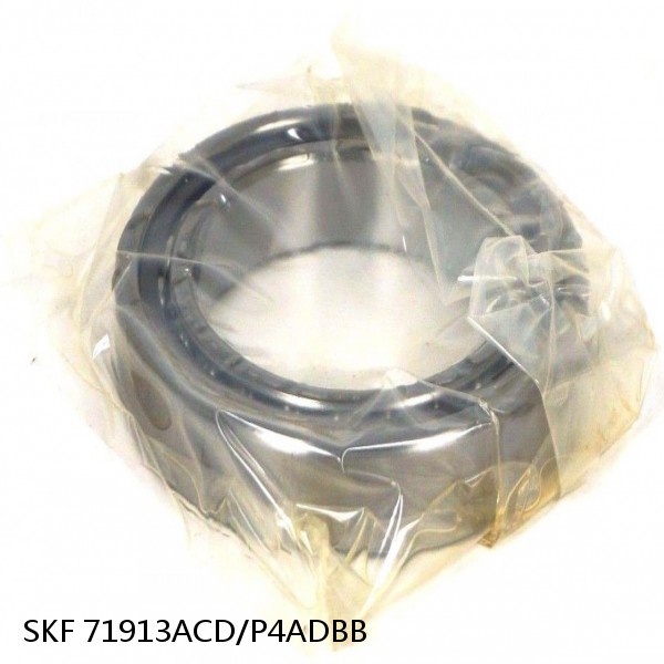 71913ACD/P4ADBB SKF Super Precision,Super Precision Bearings,Super Precision Angular Contact,71900 Series,25 Degree Contact Angle #1 image
